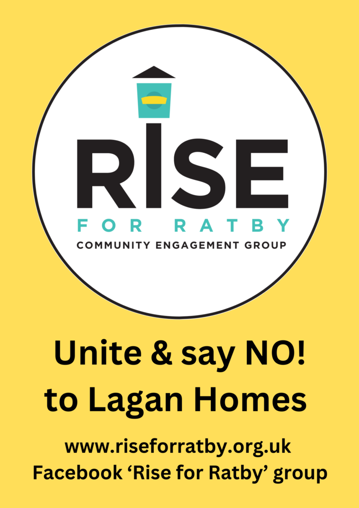 Unite Against Lagan Homes Building in Ratby